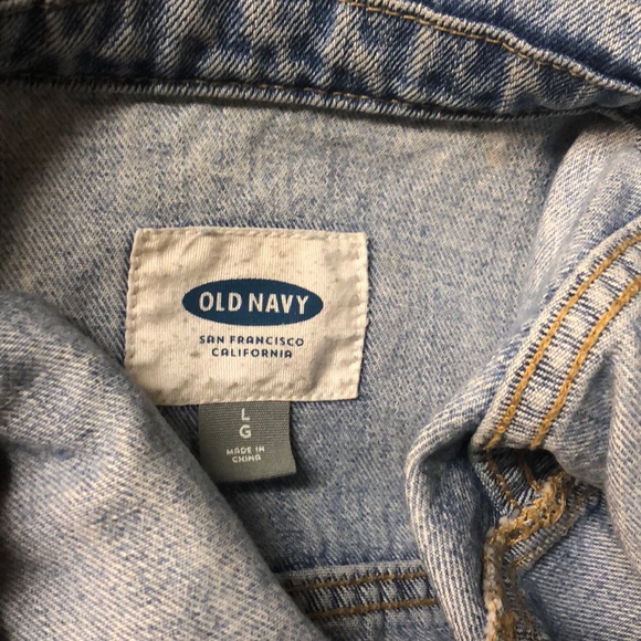 Distressed Jean Jacket - Picture 3 of 4